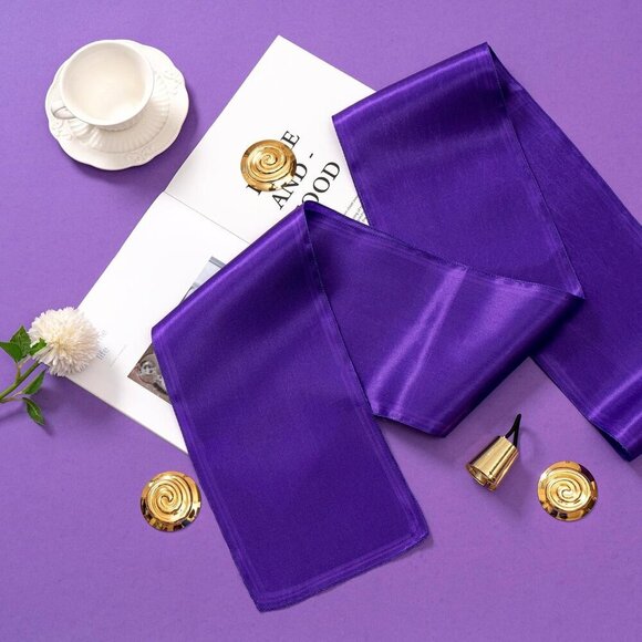 Halloween Costume Accessories Women Purple Belt Brooch Hairband Dress Up main image 6